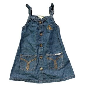 Toddler Girl Calvin Klein Jeans Dress Size 3T